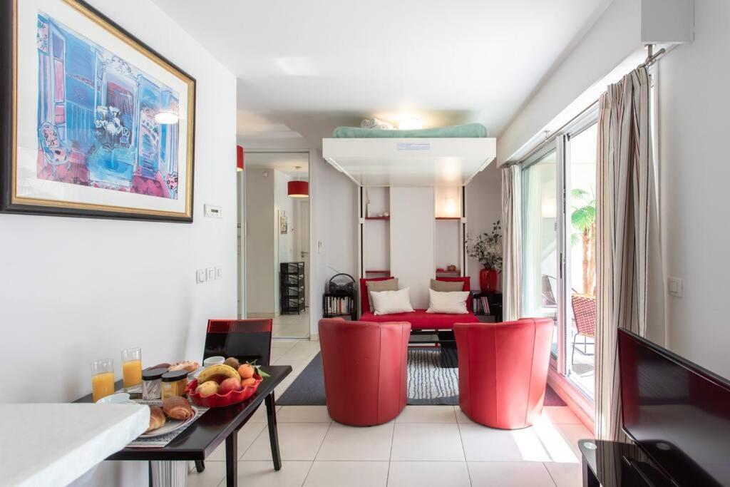 L18 Central Parking Terrace Ac 10Mins Walk To Beaches Nice Exteriör bild