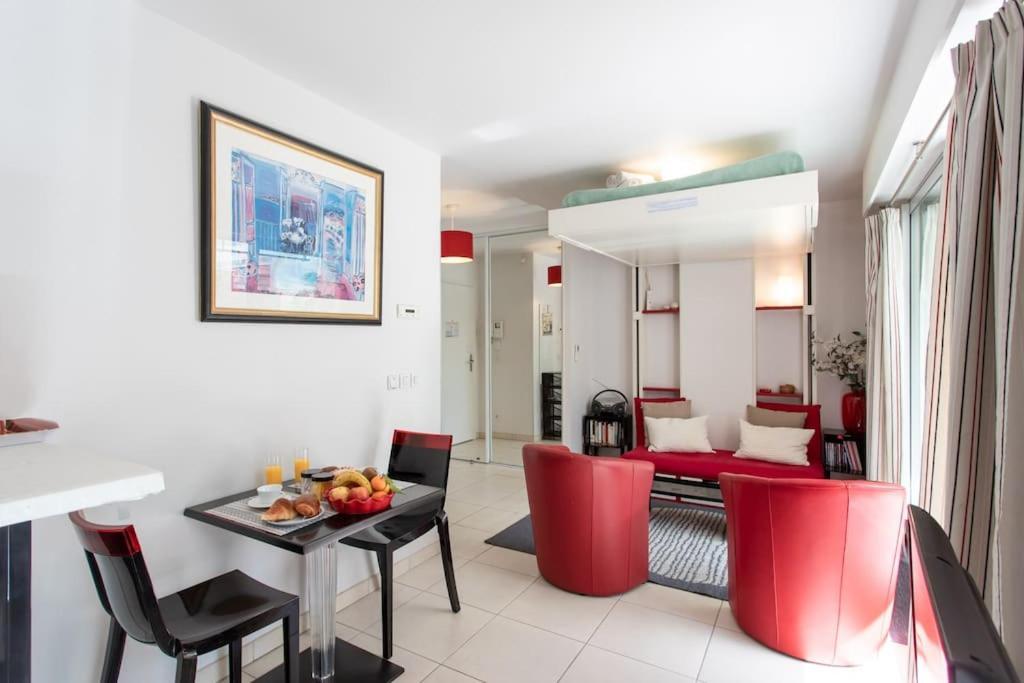 L18 Central Parking Terrace Ac 10Mins Walk To Beaches Nice Exteriör bild