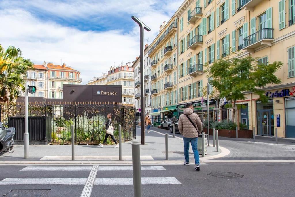 L18 Central Parking Terrace Ac 10Mins Walk To Beaches Nice Exteriör bild