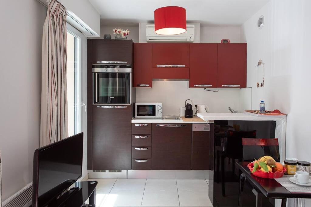 L18 Central Parking Terrace Ac 10Mins Walk To Beaches Nice Exteriör bild